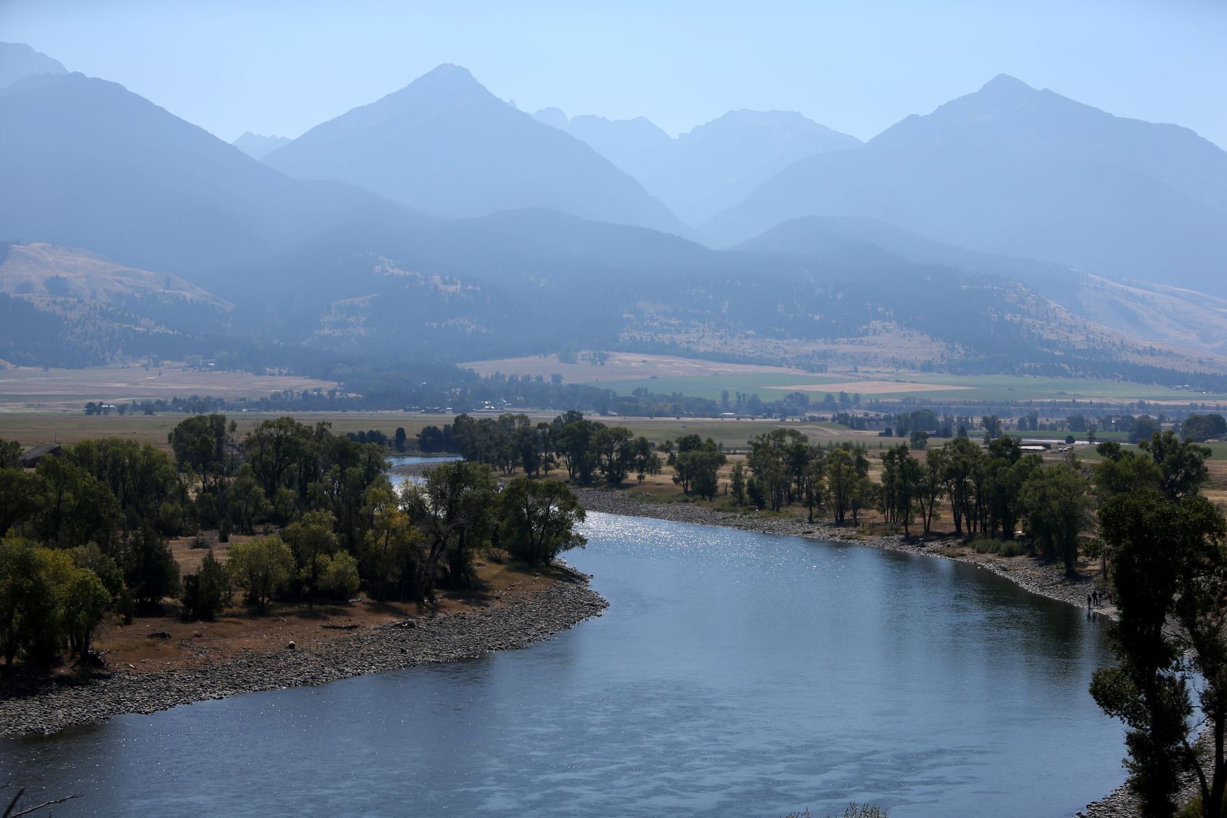 Haze from regional fires